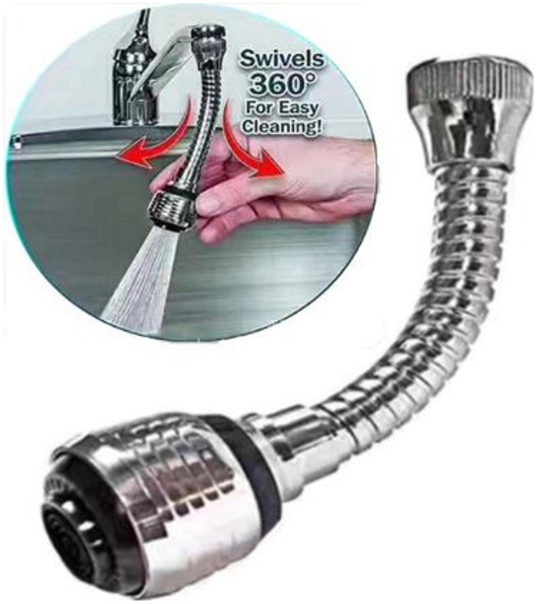 Right traders 360 Turbo Flexible Faucet Water Sprayer Extender for Kitchen Sinks Sprayer Laundry Sink Sprayer and Bathroom
Right traders 360 Turbo Flexible Faucet Water Sprayer Extender for Kitchen Sinks Sprayer Laundry Sink Sprayer and Bathroom
