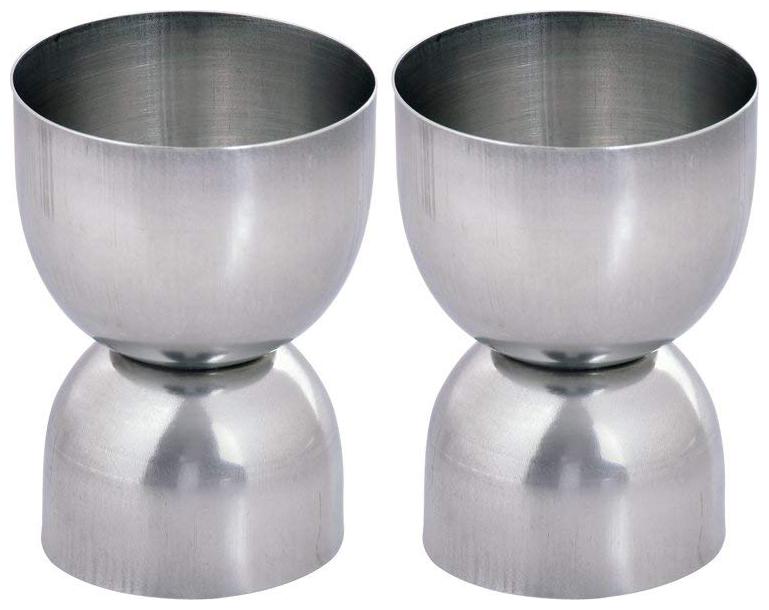 Round Shape Stainless Steel Jigger Shots Peg Measurer Set Of 2 - 30ml(1 Oz) 60ml(2 Oz) Sold By Evershine Gifts And Household
Round Shape Stainless Steel Jigger Shots Peg Measurer Set Of 2 - 30ml(1 Oz) 60ml(2 Oz) Sold By Evershine Gifts And Household