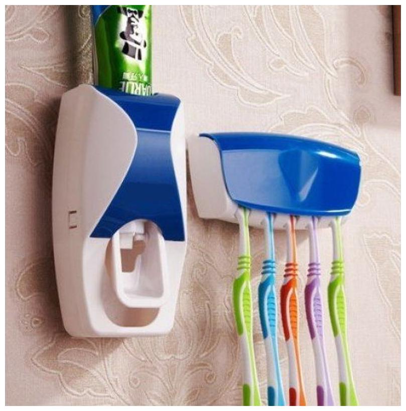 ROYALDEAL Automatic Toothpaste Dispenser Toothbrush Holder Set Family Set Wall Mount Rack Bath Oral (Assorted COLOR)
ROYALDEAL Automatic Toothpaste Dispenser Toothbrush Holder Set Family Set Wall Mount Rack Bath Oral (Assorted COLOR)