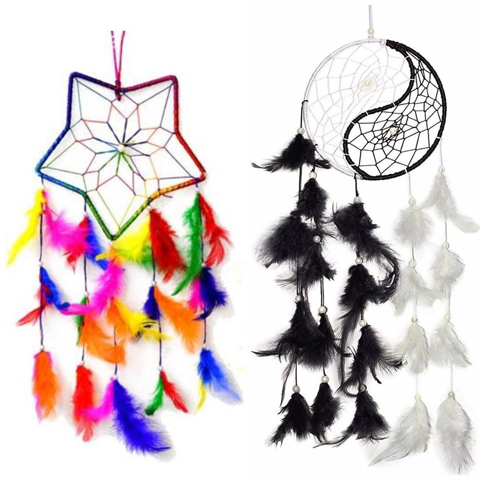 Ryme Star Shape Dream Catcher Yin Yang Dream Catcher for Wall Hanging Attract Positive Dreams Positive Thinking and Protections Dream Catcher Pack of 1 1
Ryme Star Shape Dream Catcher Yin Yang Dream Catcher for Wall Hanging Attract Positive Dreams Positive Thinking and Protections Dream Catcher Pack of 1 1