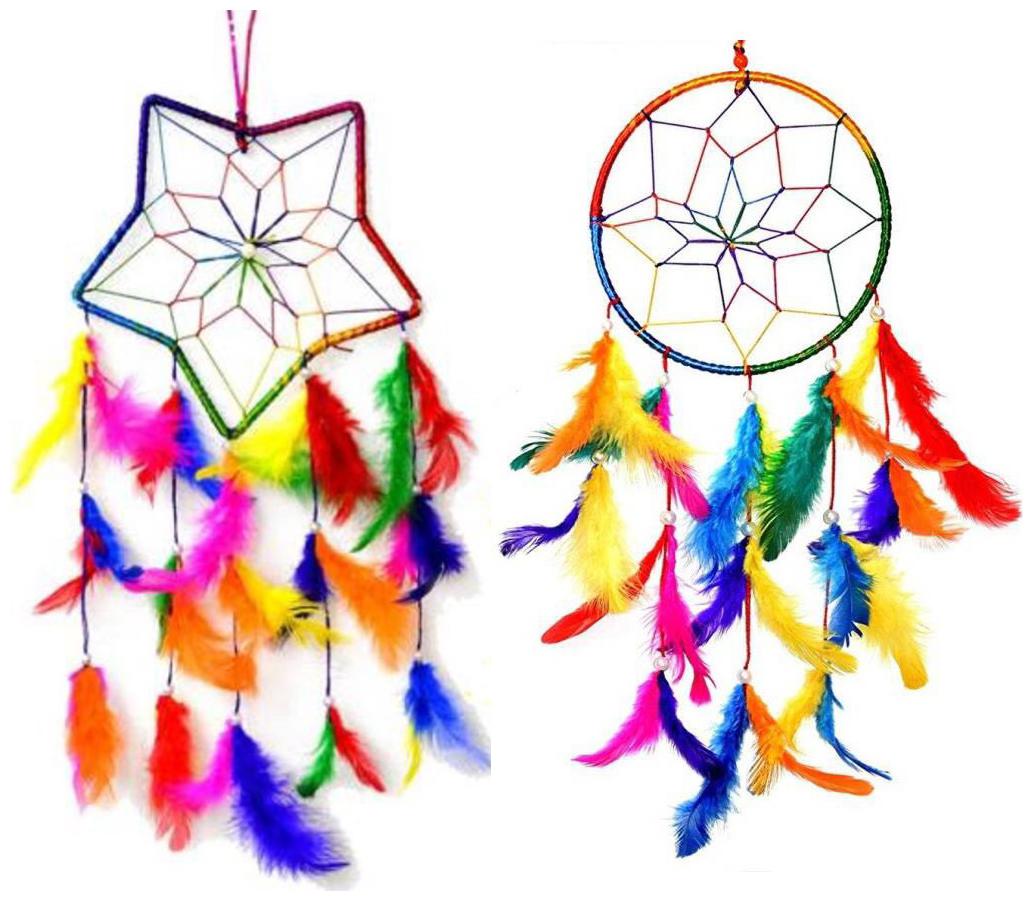 Ryme Star Shape Dream Catcher Multi Color Dream Catcher for Wall Hanging Attract Positive Dreams Positive Thinking and Protections Dream Catcher Pack of 1 1
Ryme Star Shape Dream Catcher Multi Color Dream Catcher for Wall Hanging Attract Positive Dreams Positive Thinking and Protections Dream Catcher Pack of 1 1