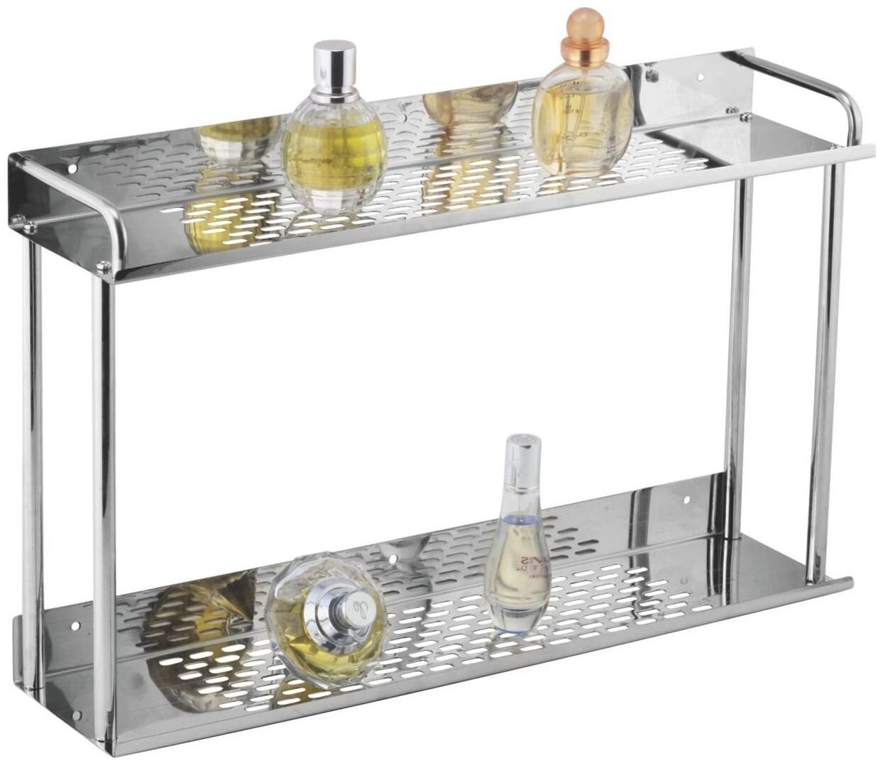 Salonica Double Tire Shelfs Sliver chrome polished Stainless Steel 15 x 5 inch Size
Salonica Double Tire Shelfs Sliver chrome polished Stainless Steel 15 x 5 inch Size