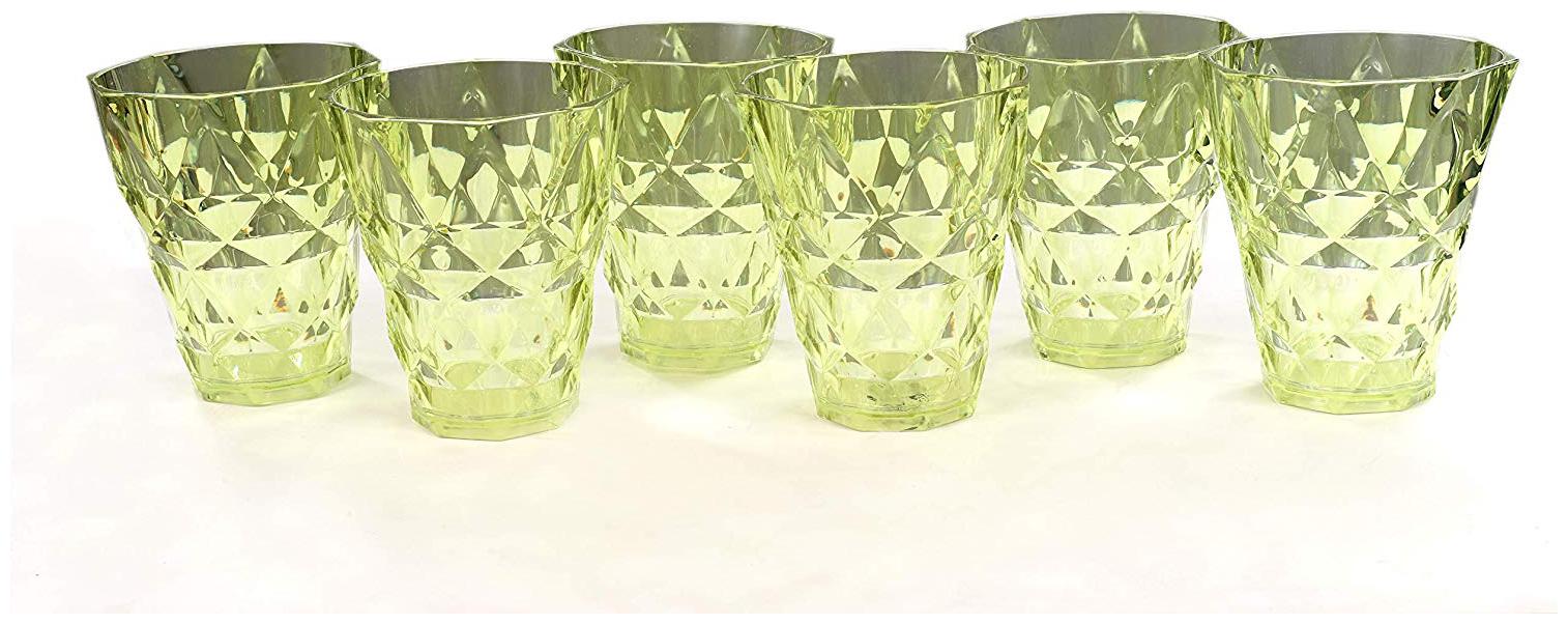 Sedulous Multi Purpose Beverage Tumbler Drinking Glass Set of 6 Pieces(250 ml Each Green)
Sedulous Multi Purpose Beverage Tumbler Drinking Glass Set of 6 Pieces(250 ml Each Green)