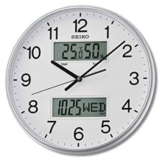 Seiko Plastic Analog Wall clock ( Set of 1 )