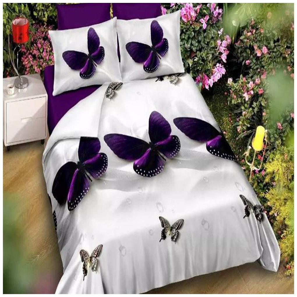 SHAKRIN Microfiber 3D Printed Double Size Bedsheet 160 TC ( 1 Bedsheet With 2 Pillow Covers White )
SHAKRIN Microfiber 3D Printed Double Size Bedsheet 160 TC ( 1 Bedsheet With 2 Pillow Covers White )
