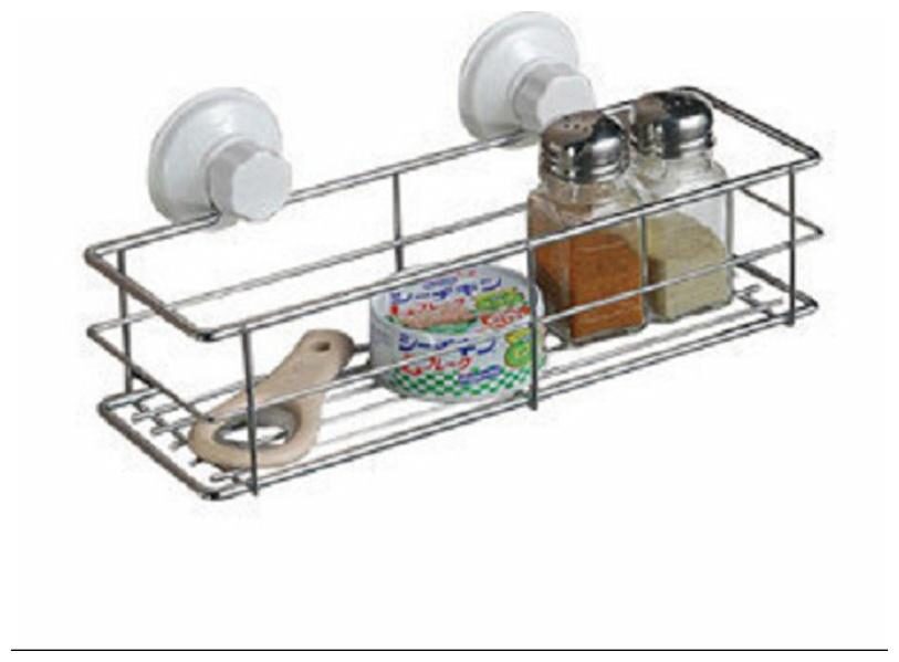Shopper52 Cupula Portable Suction Storage Basket Kitchen For Bath Kitchen - 1930CPSBT
Shopper52 Cupula Portable Suction Storage Basket Kitchen For Bath Kitchen - 1930CPSBT