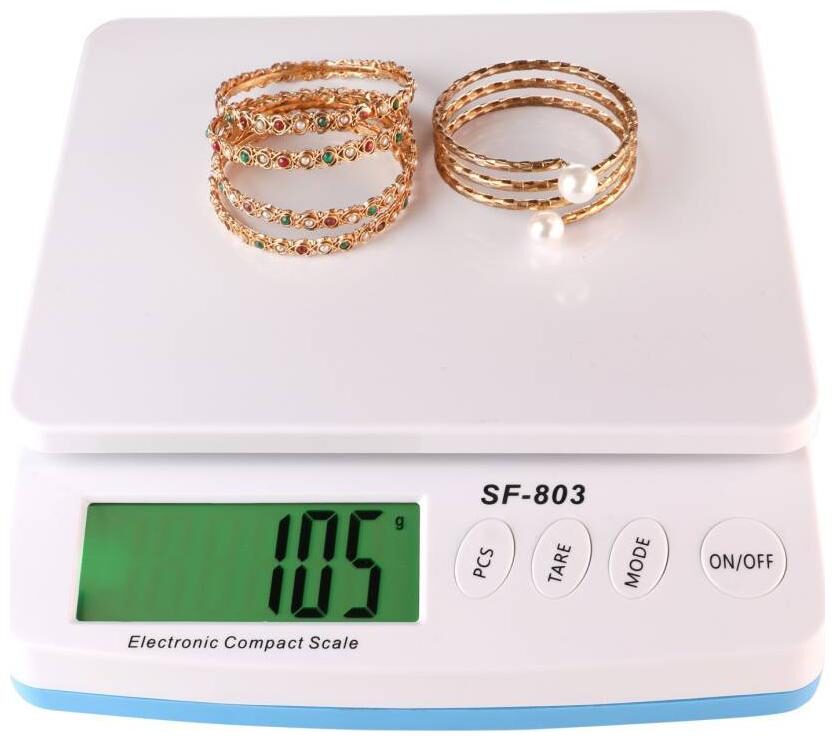 shrines Electronic Compact Scale - SF 803 Range 30 kg 1g Accuracy 255 mm x 235 mm x 60 mm
shrines Electronic Compact Scale - SF 803 Range 30 kg 1g Accuracy 255 mm x 235 mm x 60 mm