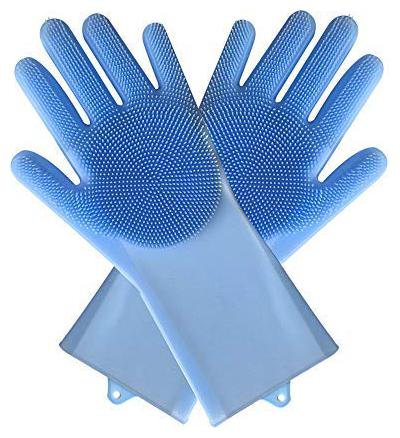 Shrines Silicone Gloves with Wash Scrubber Non-Slip Magic Gloves for Household Cleaning Great for Protecting Hands in Dishwashing Car Washing Kitchen Bathroom Cleaning Lavender (Assorted Colors)
Shrines Silicone Gloves with Wash Scrubber Non-Slip Magic Gloves for Household Cleaning Great for Protecting Hands in Dishwashing Car Washing Kitchen Bathroom Cleaning Lavender (Assorted Colors)