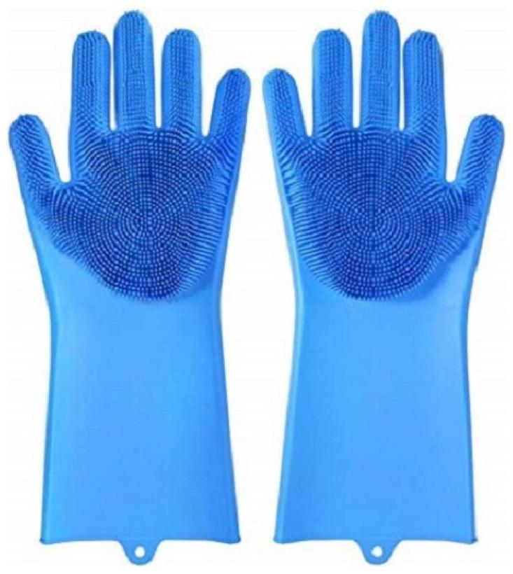 Silicone Gloves with Wash Scrubber Non-Slip for Household Cleaning Great for Protecting Hands in Dishwashing Car Washing Pet Grooming Kitchen Bathroom Cleaning Lavender
Silicone Gloves with Wash Scrubber Non-Slip for Household Cleaning Great for Protecting Hands in Dishwashing Car Washing Pet Grooming Kitchen Bathroom Cleaning Lavender