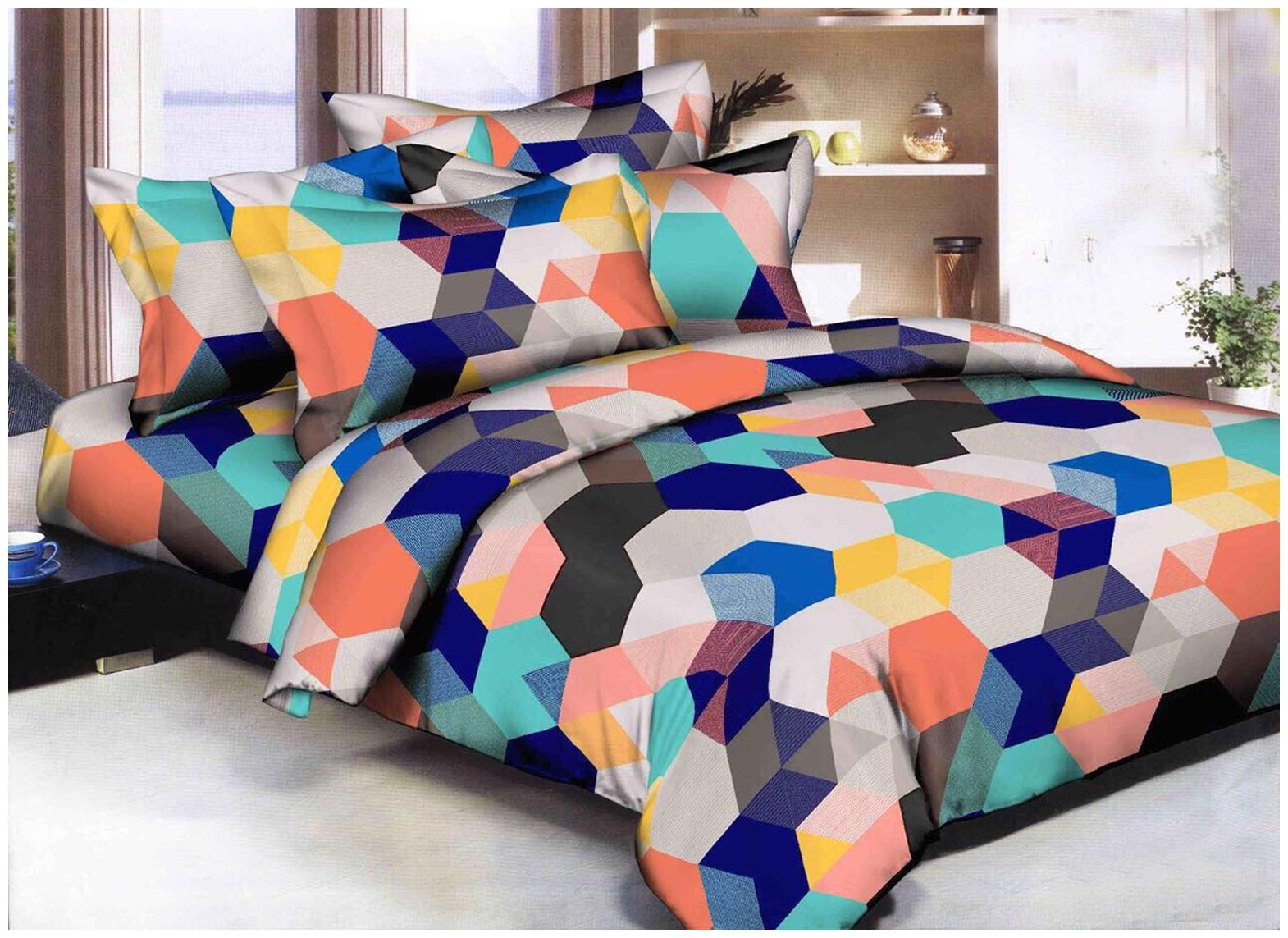 SKY TEX Cotton Geometric Double Size Bedsheet 140 TC ( 1 Bedsheet With 2 Pillow Covers Multi )
SKY TEX Cotton Geometric Double Size Bedsheet 140 TC ( 1 Bedsheet With 2 Pillow Covers Multi )