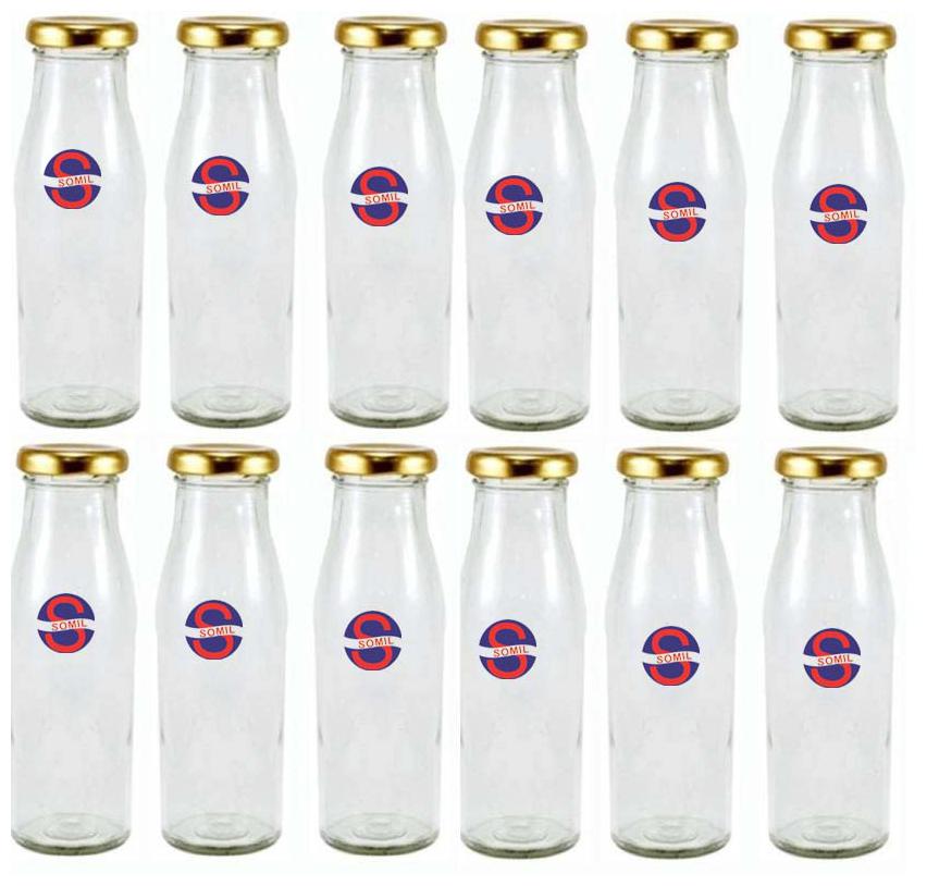 Somil Clear Transparent Food Grade Glass Container With Metal Cap (Set Of 12) 300Ml Each
Somil Clear Transparent Food Grade Glass Container With Metal Cap (Set Of 12) 300Ml Each