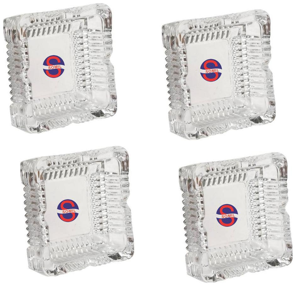 Somil Designer And Decorative Glass Ash Tray Stains And Spots Free For Bar And Home Set Of 4 Square
Somil Designer And Decorative Glass Ash Tray Stains And Spots Free For Bar And Home Set Of 4 Square