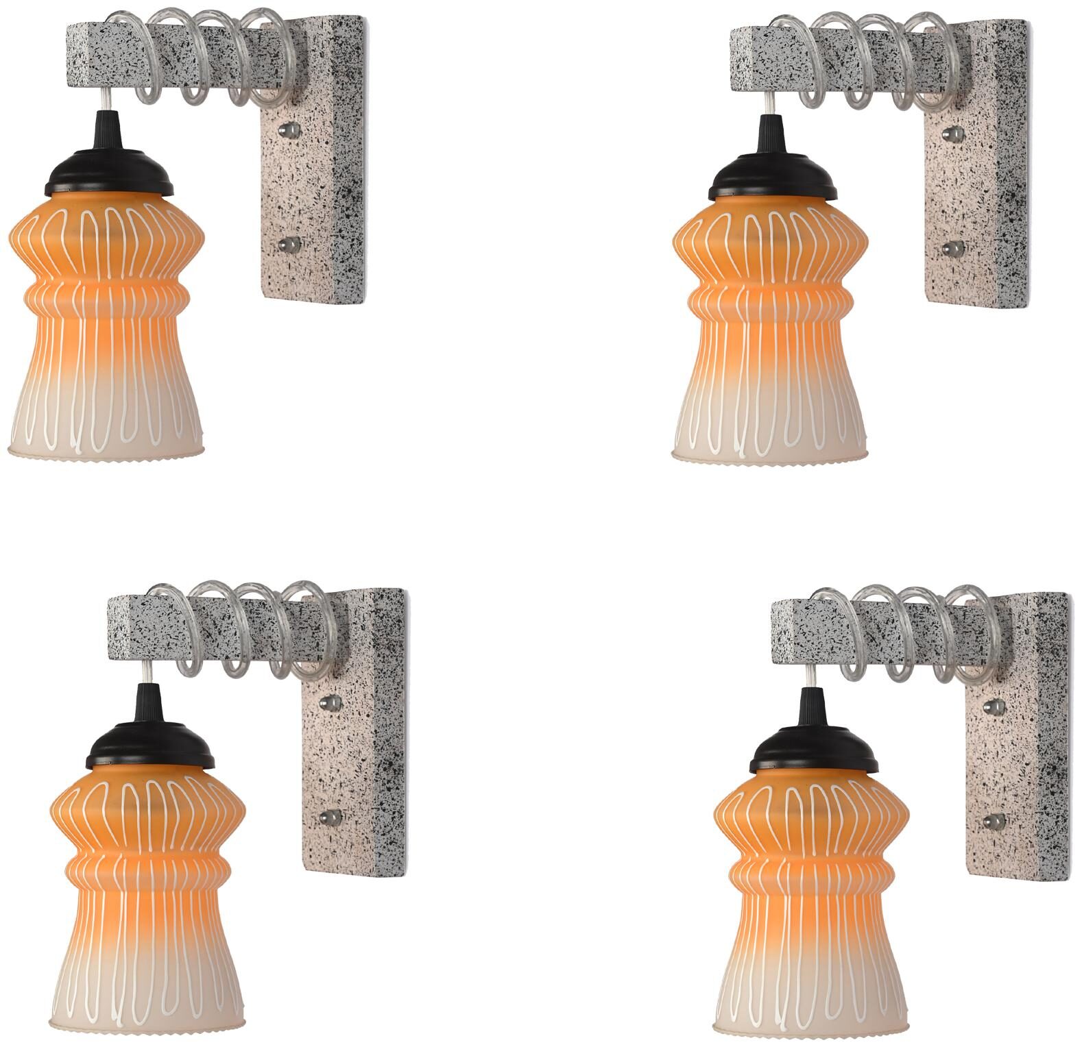 Somil Designer Wood Pendant Wall Light Night Lamp Of Colorful Glass Shade ( Set Of 4)
Somil Designer Wood Pendant Wall Light Night Lamp Of Colorful Glass Shade ( Set Of 4)
