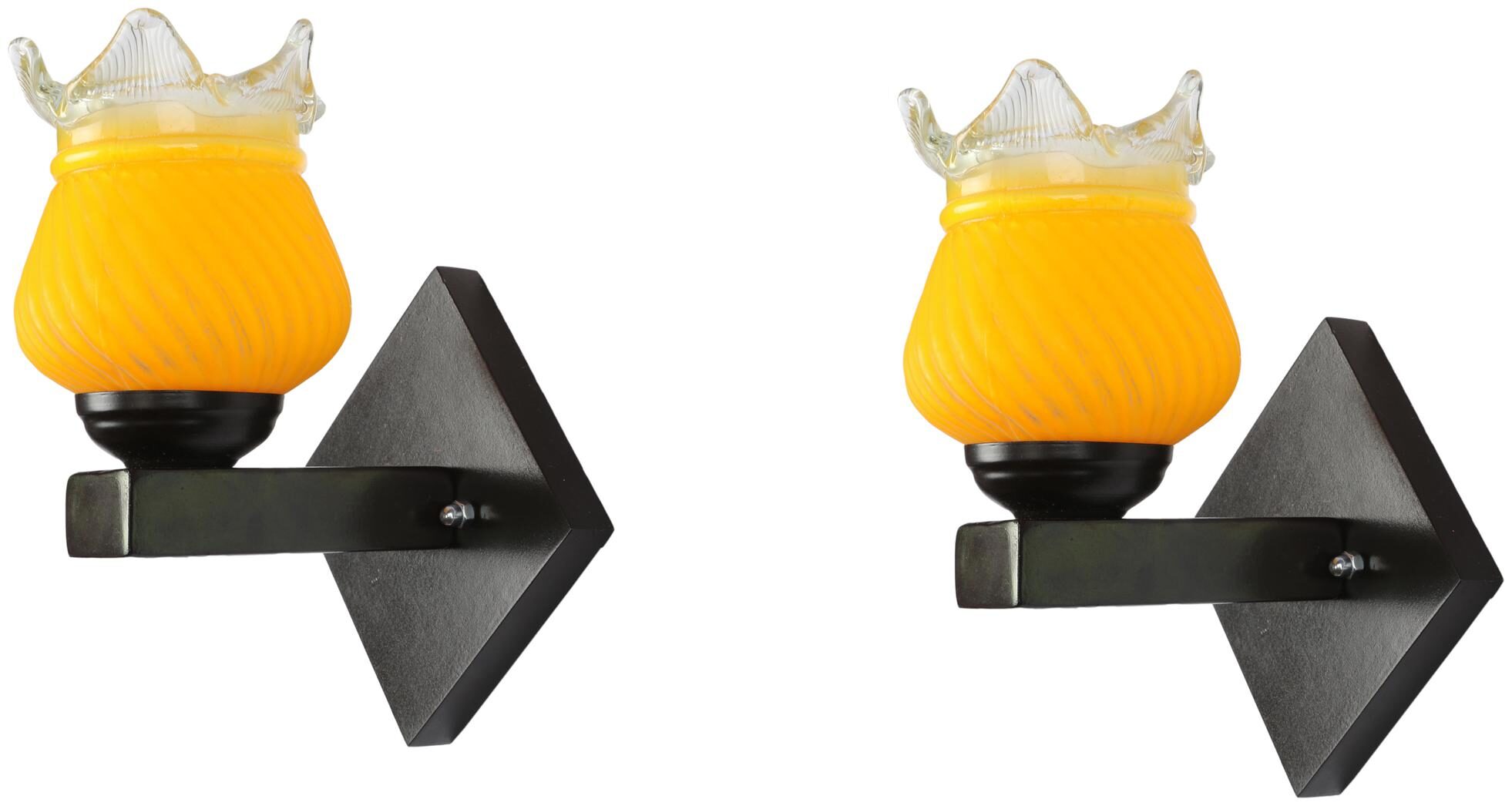 Somil Fancy Designed Decorative LED Wall Lamp Light 7 Watt Glass Yellow Wood (Set Of Two)
Somil Fancy Designed Decorative LED Wall Lamp Light 7 Watt Glass Yellow Wood (Set Of Two)