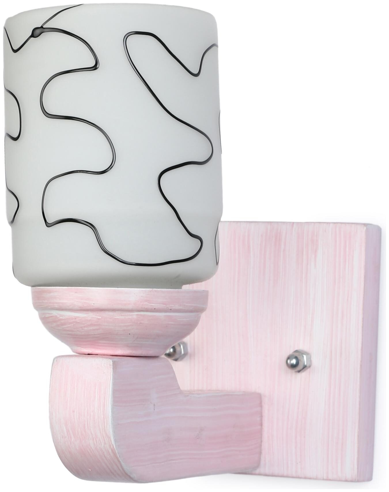 Somil LED Sconce Glass Wall Lamp Light With Sweet Pink Wood Fitting 7 Watt With All Fixture
Somil LED Sconce Glass Wall Lamp Light With Sweet Pink Wood Fitting 7 Watt With All Fixture