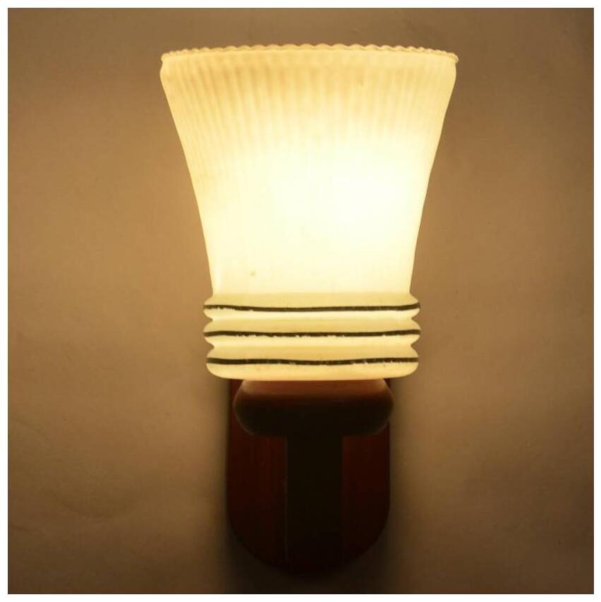 Somil New Designer Hand Decorative Colorful Glass Wall Lamp Light With Stylish Wooden Fitting -OL84
Somil New Designer Hand Decorative Colorful Glass Wall Lamp Light With Stylish Wooden Fitting -OL84