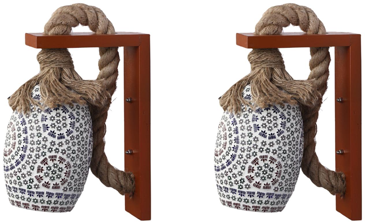 Somil New Rope Wall Lamp Light With Hand Decorative Colorful Glass Shade (Set Of Two )
Somil New Rope Wall Lamp Light With Hand Decorative Colorful Glass Shade (Set Of Two )