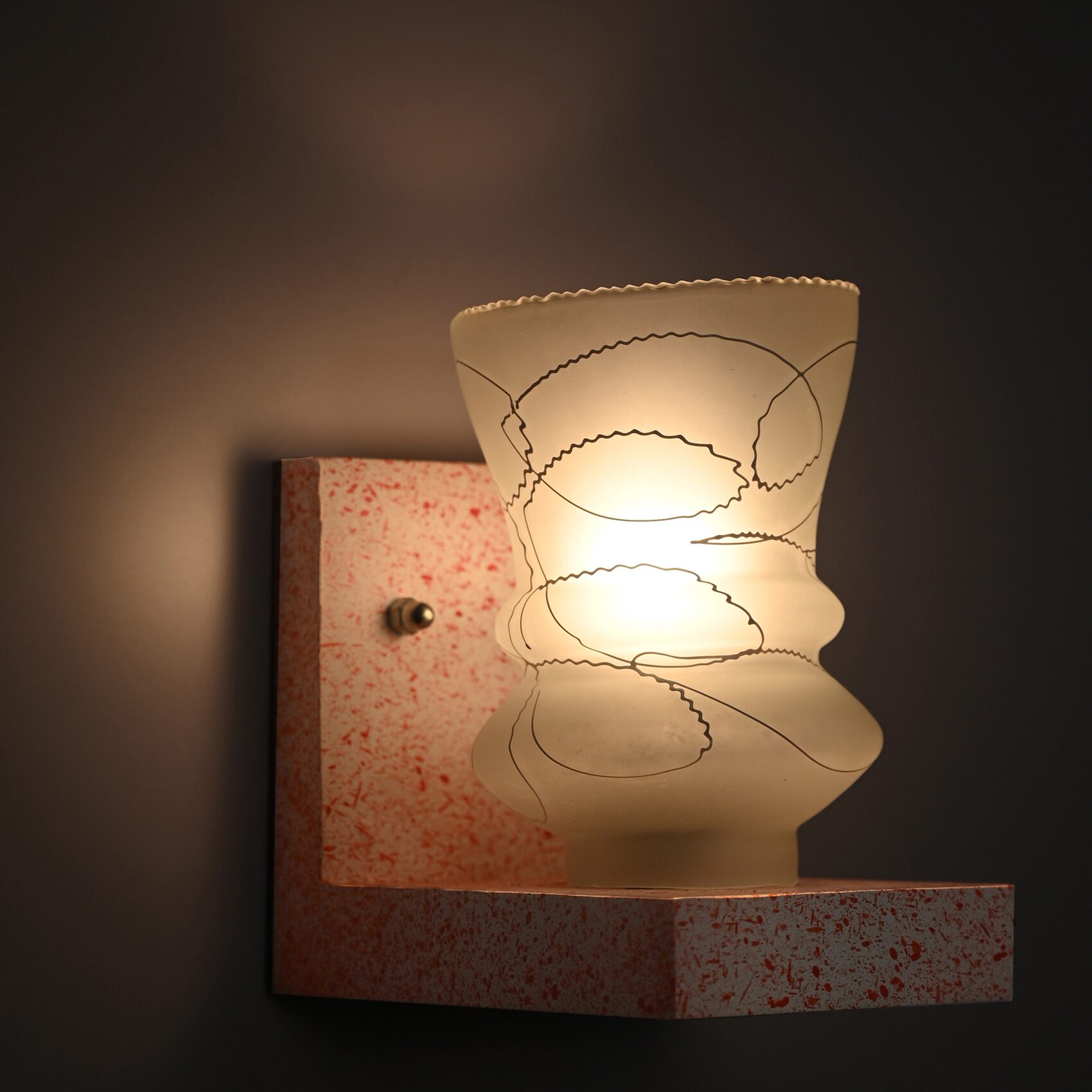 Somil Wall Chair Designer Wall Light Night Lamp Of Romantic Stylish Wood Colourful Glass Shade LED Compatible
Somil Wall Chair Designer Wall Light Night Lamp Of Romantic Stylish Wood Colourful Glass Shade LED Compatible