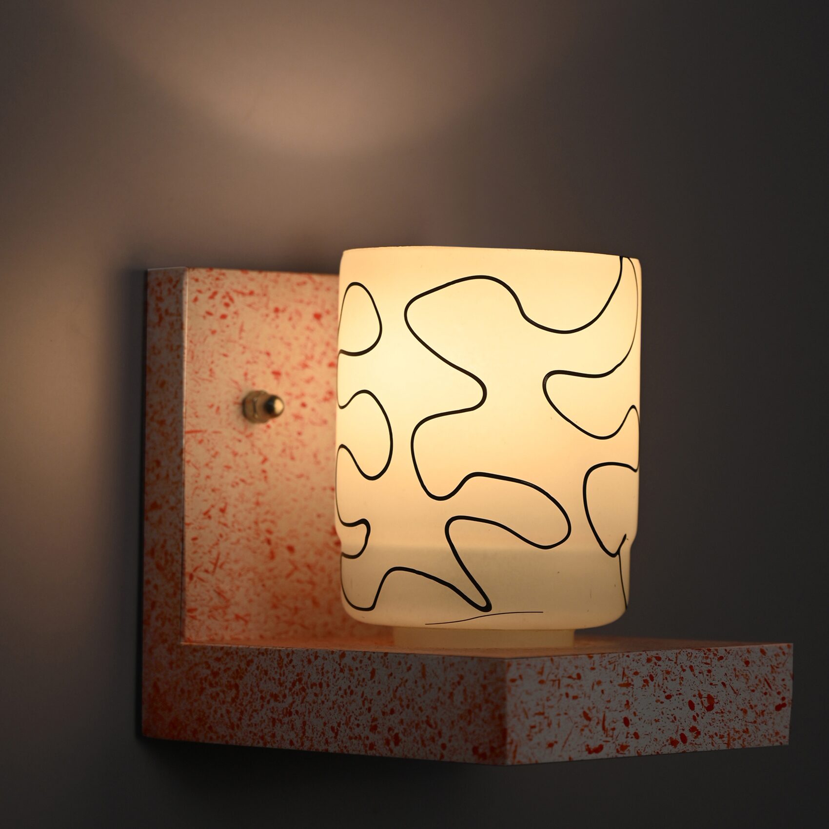 Somil Wall Chair Designer Wall Light Night Lamp Of Romantic Stylish Wood Colourful Glass Shade LED Compatible
Somil Wall Chair Designer Wall Light Night Lamp Of Romantic Stylish Wood Colourful Glass Shade LED Compatible
