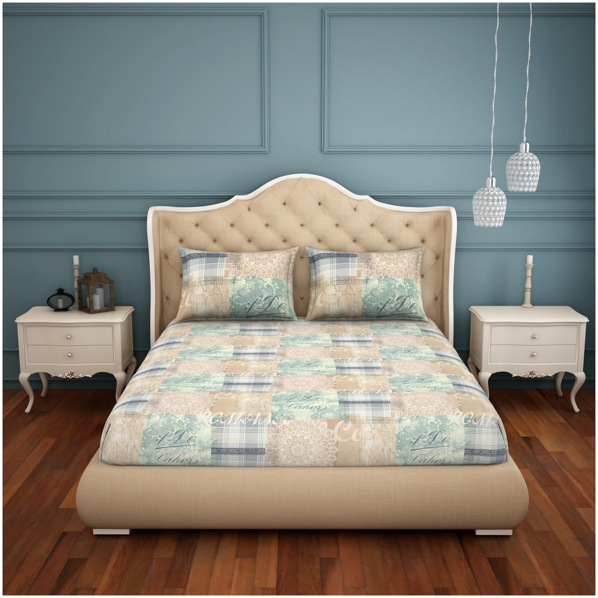 Spaces Cotton Printed King Size Bedsheet 180 TC ( 1 Bedsheet With 2 Pillow Covers Multi )
Spaces Cotton Printed King Size Bedsheet 180 TC ( 1 Bedsheet With 2 Pillow Covers Multi )