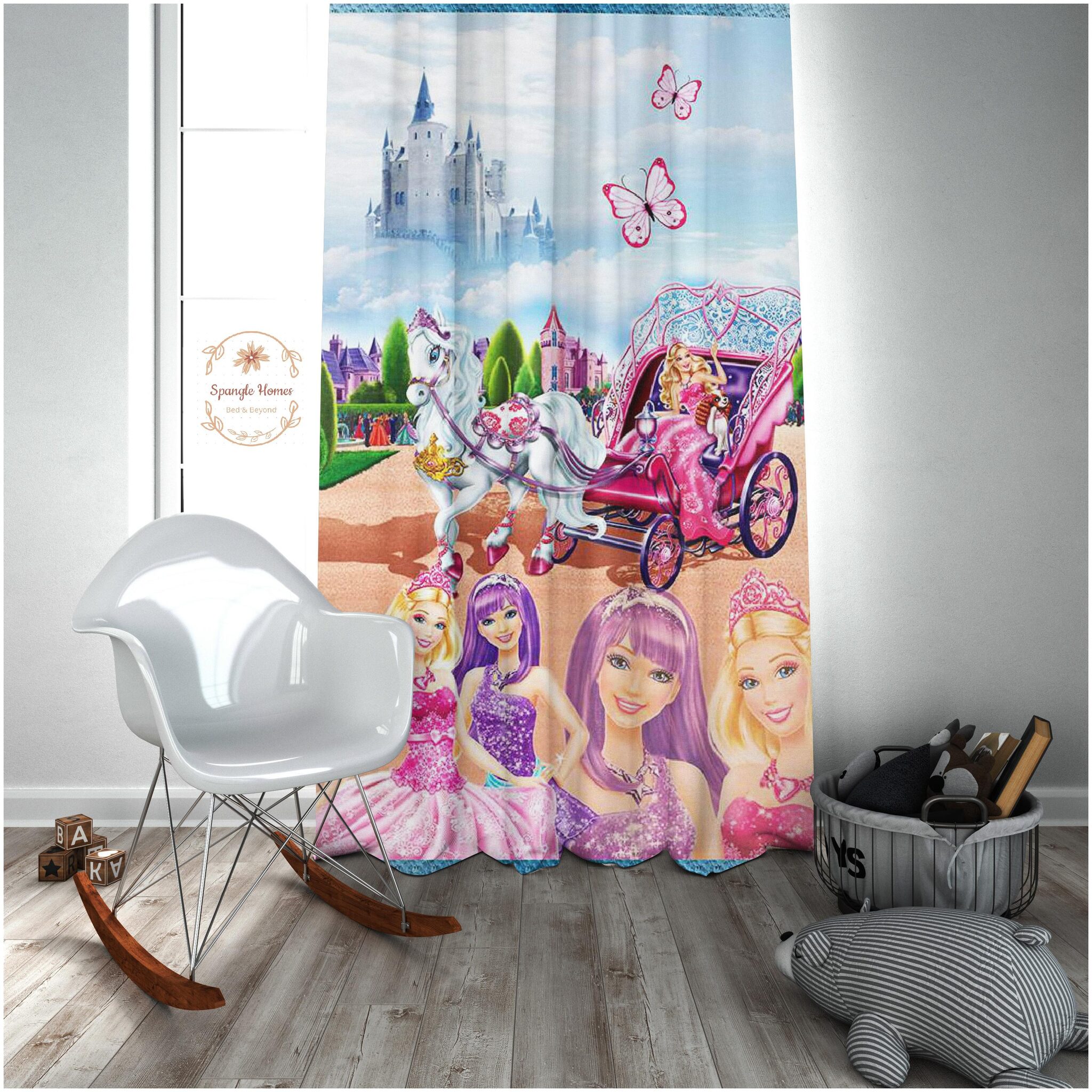 Spangle Homes Polyester Long Door Blackout Multi Regular Curtain ( Eyelet Closure Printed )
Spangle Homes Polyester Long Door Blackout Multi Regular Curtain ( Eyelet Closure Printed )