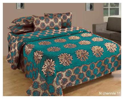 Spangle Homes Chenille Abstract Double Size Bedsheet 500 TC ( 1 Bedsheet With 2 Pillow Covers Turquoise )
Spangle Homes Chenille Abstract Double Size Bedsheet 500 TC ( 1 Bedsheet With 2 Pillow Covers Turquoise )
