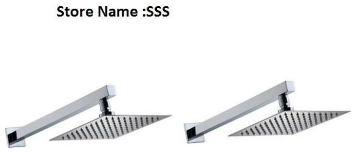 LOGGER - 15 24 cm (6 inch) x 15 24 cm (6 inch) ULa Slim Shower with 9inch Square Shower Arm (Set of 2)
LOGGER - 15 24 cm (6 inch) x 15 24 cm (6 inch) ULa Slim Shower with 9inch Square Shower Arm (Set of 2)