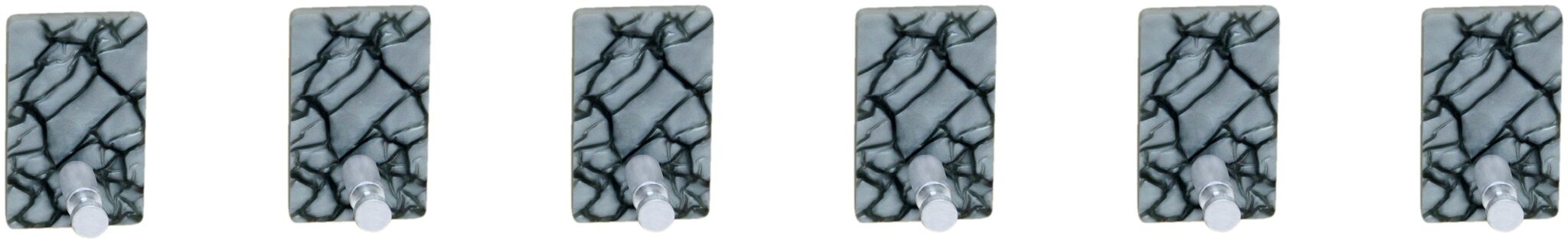 Stimulus Acrylic Wall Mount 1 Hook Adhesive Decorative Sticky Key Holder Set of 6 pcs -Grey
Stimulus Acrylic Wall Mount 1 Hook Adhesive Decorative Sticky Key Holder Set of 6 pcs -Grey