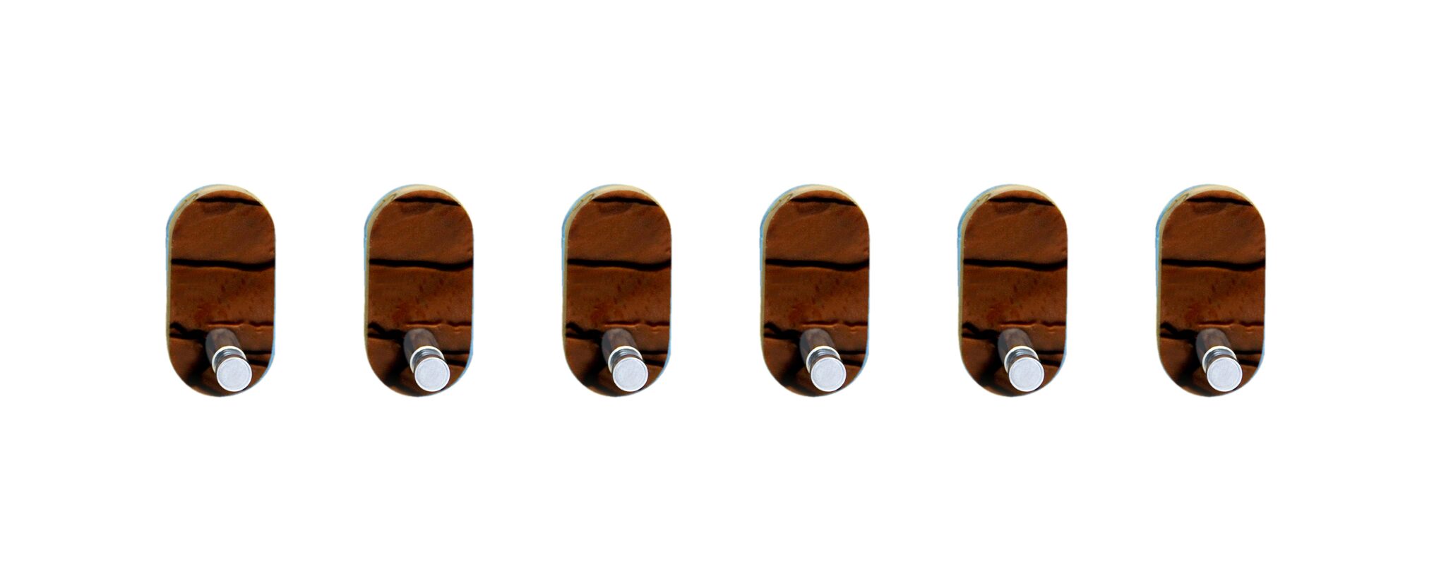 Stimulus Acrylic Wall Mount 1 Hook Adhesive Decorative Sticky Key Holder Set of 6 pcs -Brown
Stimulus Acrylic Wall Mount 1 Hook Adhesive Decorative Sticky Key Holder Set of 6 pcs -Brown