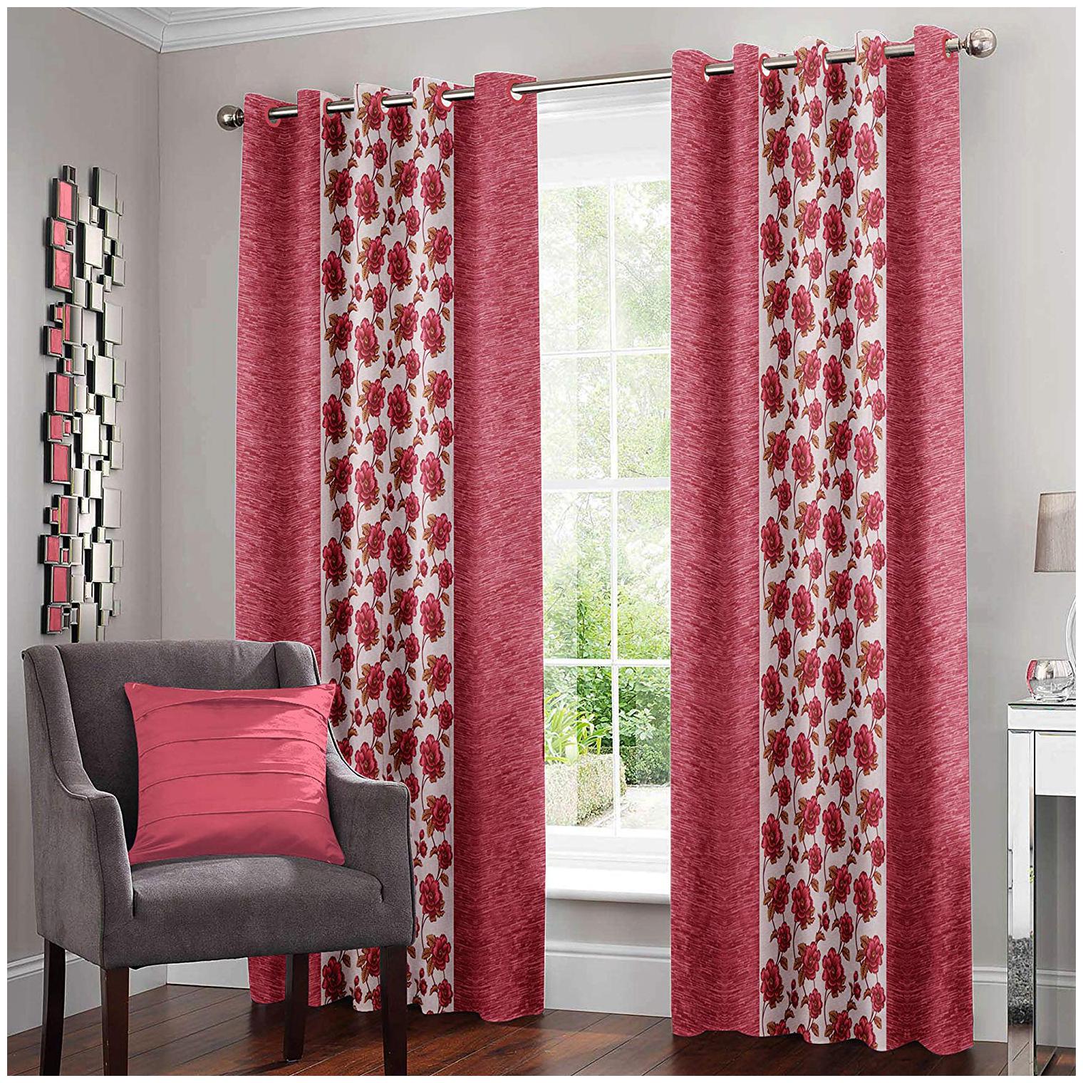 Story Home Polyester Window Semi Transparent Peach Regular Curtain ( Eyelet Closure Floral )
Story Home Polyester Window Semi Transparent Peach Regular Curtain ( Eyelet Closure Floral )