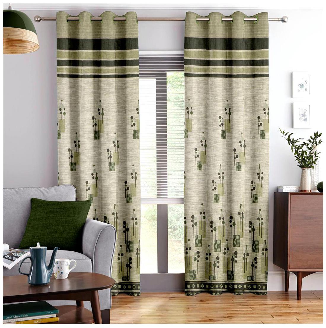 Story Home Jacquard Door Semi Transparent Green Regular Curtain ( Eyelet Closure Abstract )
Story Home Jacquard Door Semi Transparent Green Regular Curtain ( Eyelet Closure Abstract )