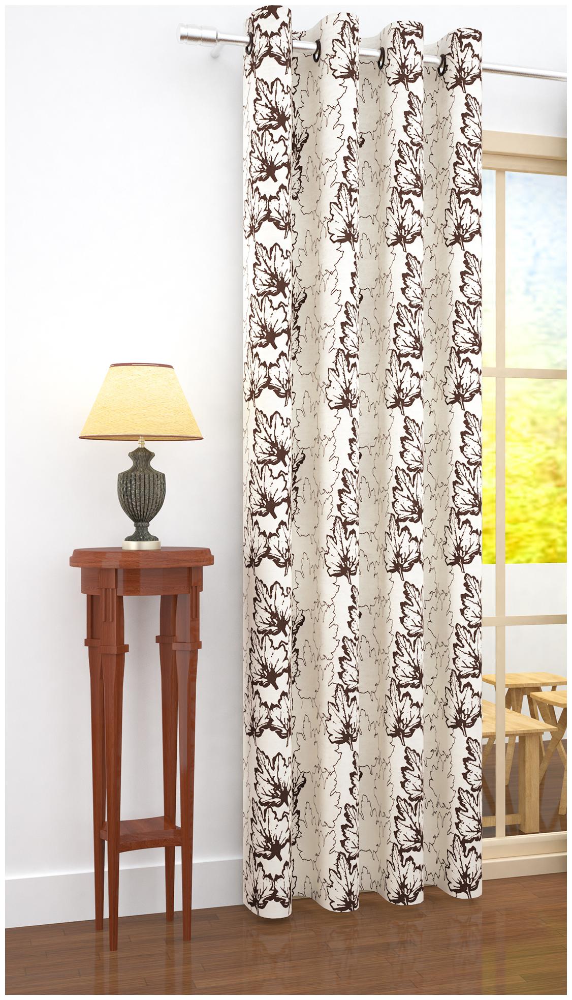 Story Home Jacquard Door Blackout Brown Regular Curtain ( Eyelet Closure Floral )
Story Home Jacquard Door Blackout Brown Regular Curtain ( Eyelet Closure Floral )