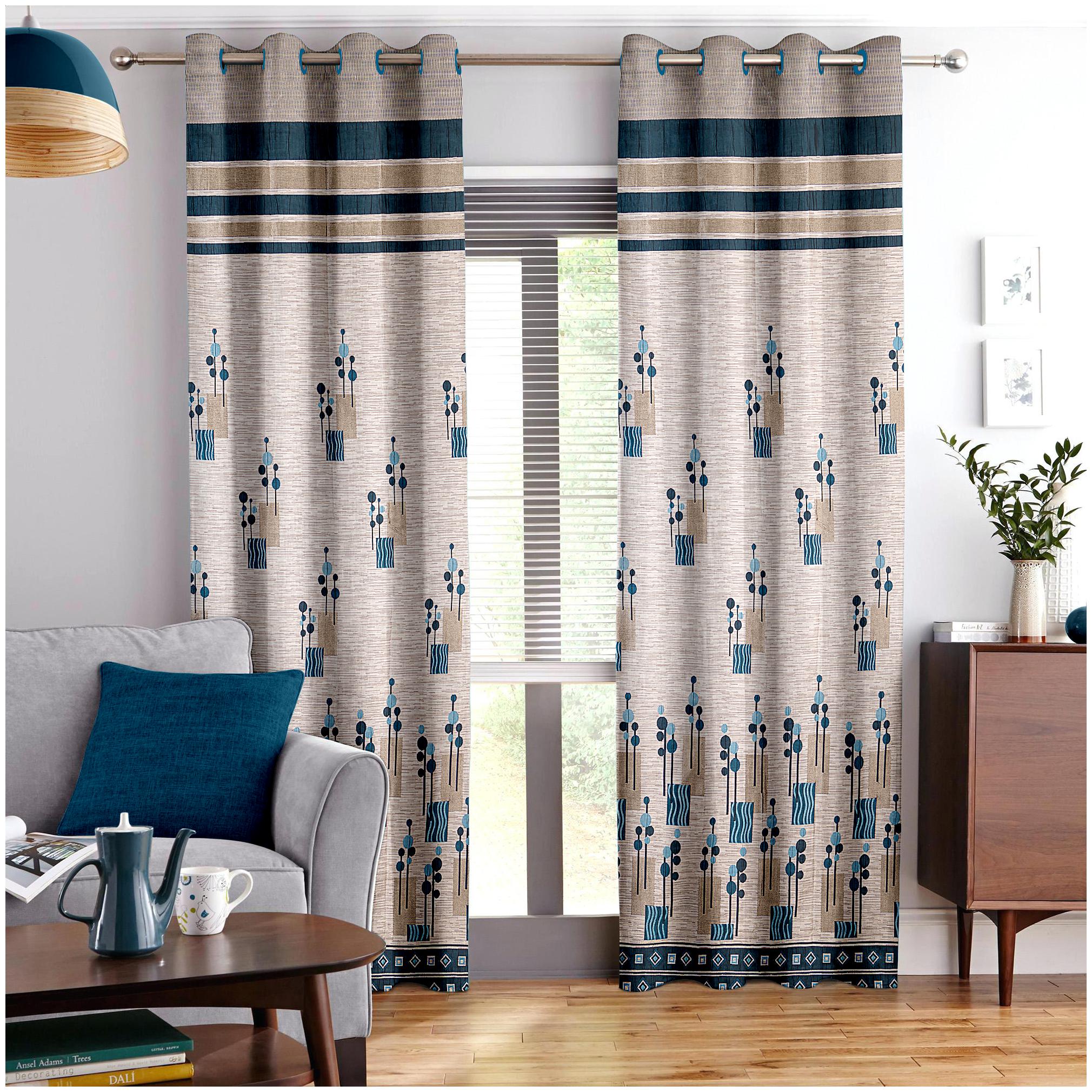 Story Home Jacquard Window Semi Transparent Blue Regular Curtain ( Eyelet Closure Abstract )
Story Home Jacquard Window Semi Transparent Blue Regular Curtain ( Eyelet Closure Abstract )