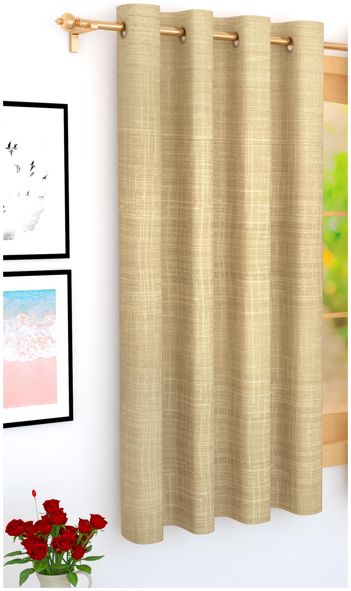 Story Home Jacquard Window Blackout Green Regular Curtain ( Eyelet Closure Solid )
Story Home Jacquard Window Blackout Green Regular Curtain ( Eyelet Closure Solid )