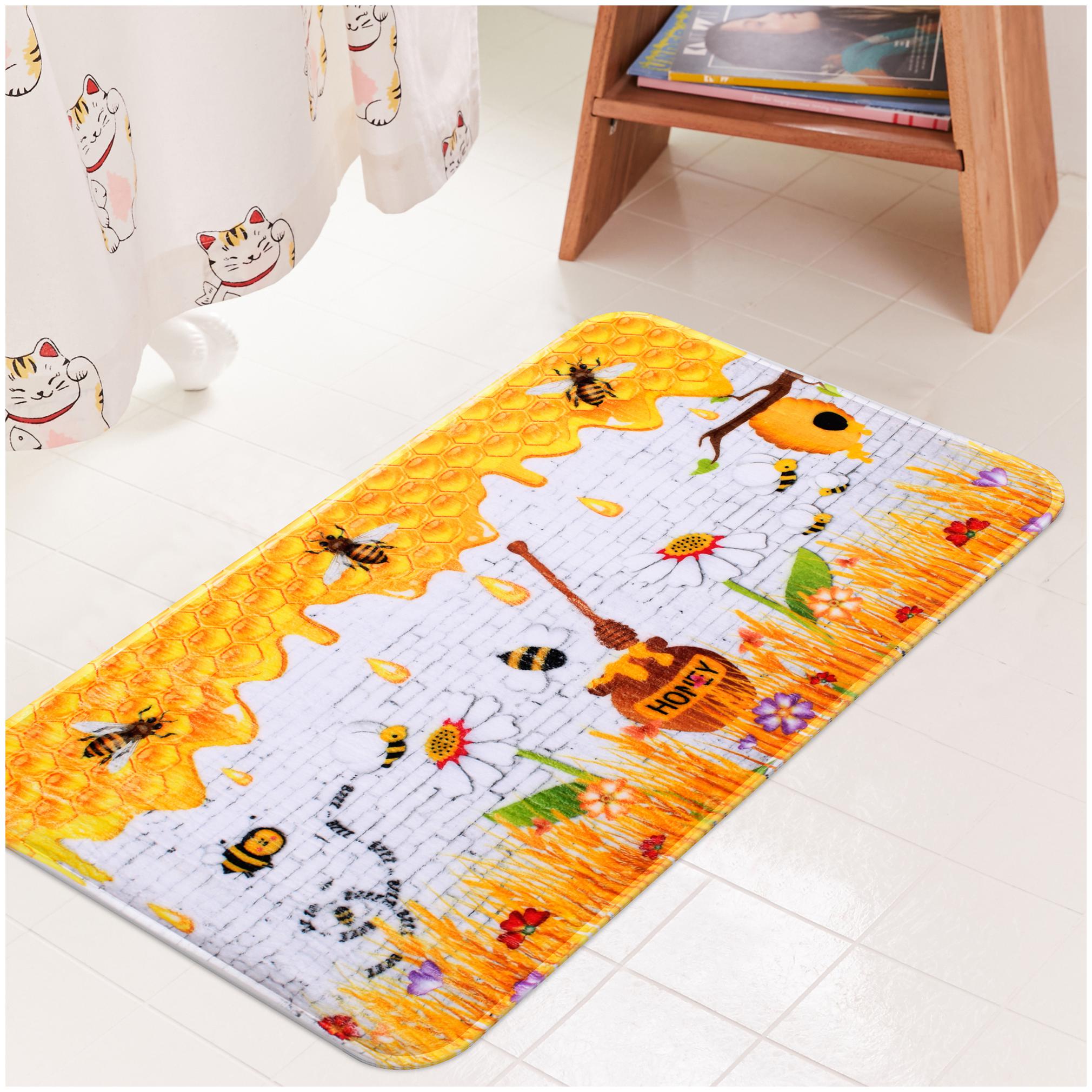 Story Home Printed Anti-Slip bath Mats Elastic Absorbent Sponge Flannel Washroom Floor Mat Bath Mat
Story Home Printed Anti-Slip bath Mats Elastic Absorbent Sponge Flannel Washroom Floor Mat Bath Mat