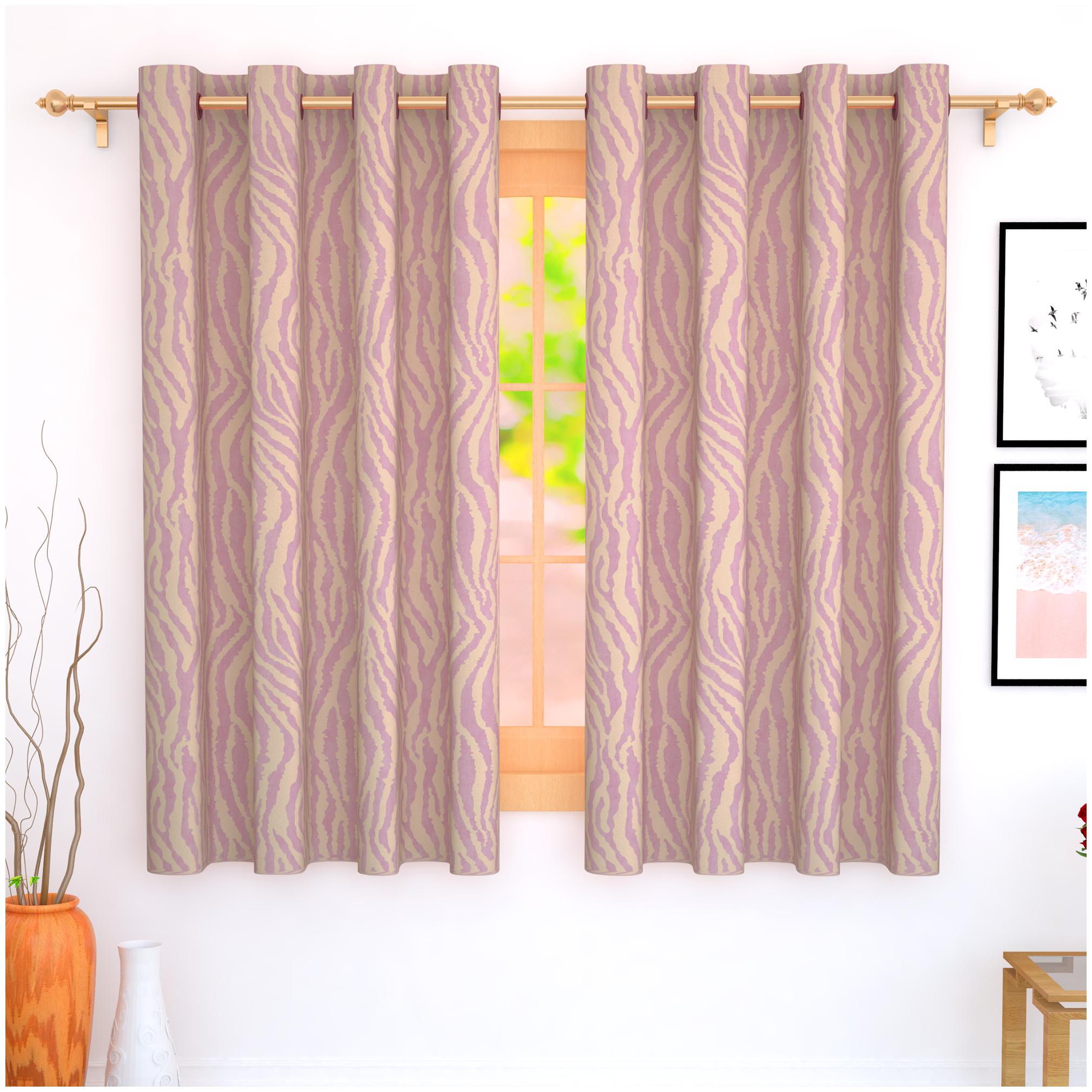 Story Home Jacquard Window Blackout Pink Regular Curtain ( Eyelet Closure Printed )
Story Home Jacquard Window Blackout Pink Regular Curtain ( Eyelet Closure Printed )