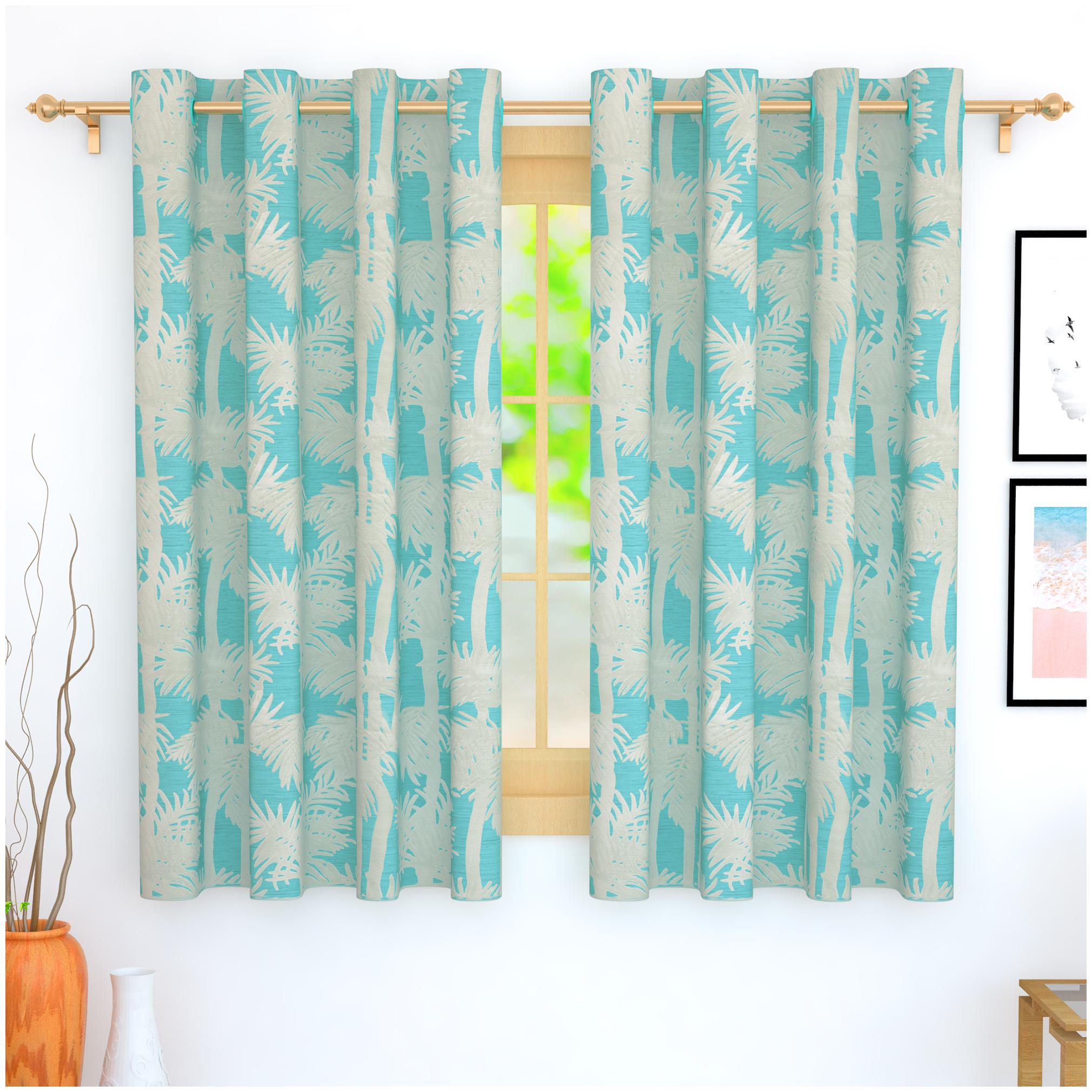 Story Home Jacquard Window Blackout Blue Regular Curtain ( Eyelet Closure Floral )
Story Home Jacquard Window Blackout Blue Regular Curtain ( Eyelet Closure Floral )