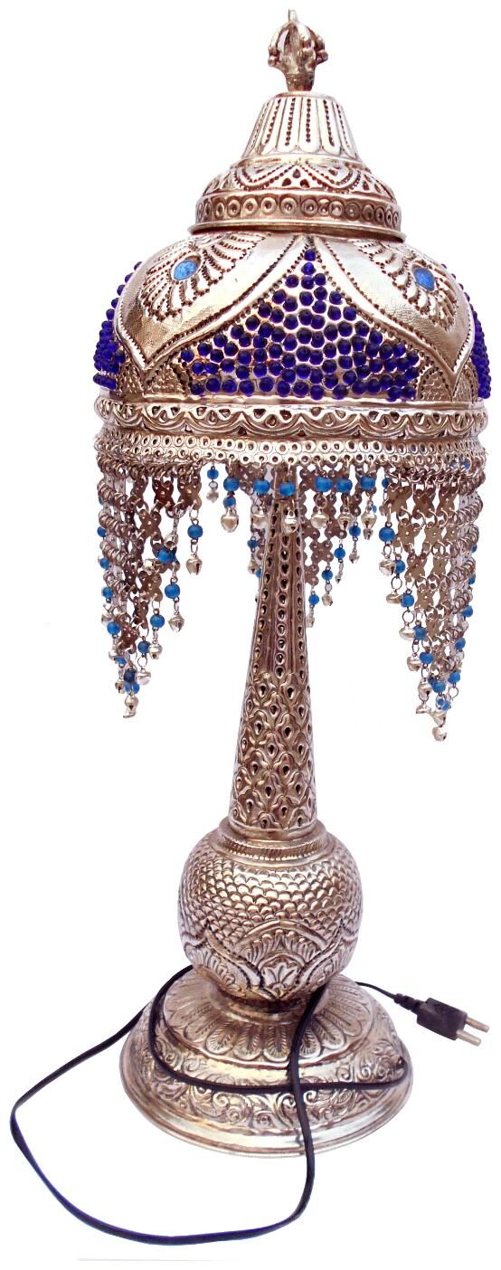 Susajjit Royal Lamp Metal Decorative Night Lamp adorned with colorful Glass beads Classy Table Decor Showpiece for Living Room Decoration Night Lamp
Susajjit Royal Lamp Metal Decorative Night Lamp adorned with colorful Glass beads Classy Table Decor Showpiece for Living Room Decoration Night Lamp