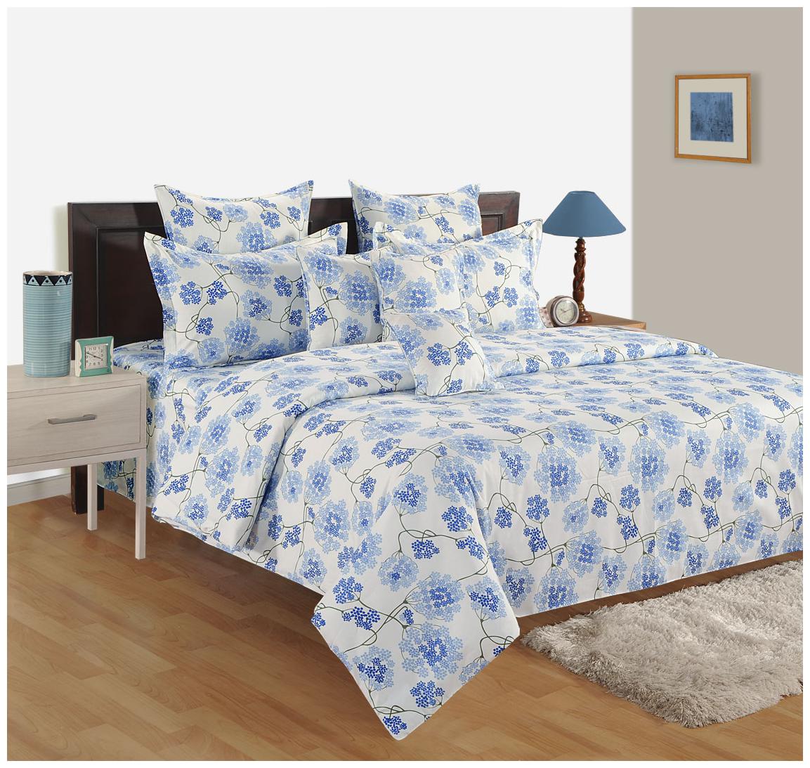 Swayam Cotton Floral Double Size Bedsheet 300 TC ( 1 Bedsheet With 2 Pillow Covers Off-white )
Swayam Cotton Floral Double Size Bedsheet 300 TC ( 1 Bedsheet With 2 Pillow Covers Off-white )