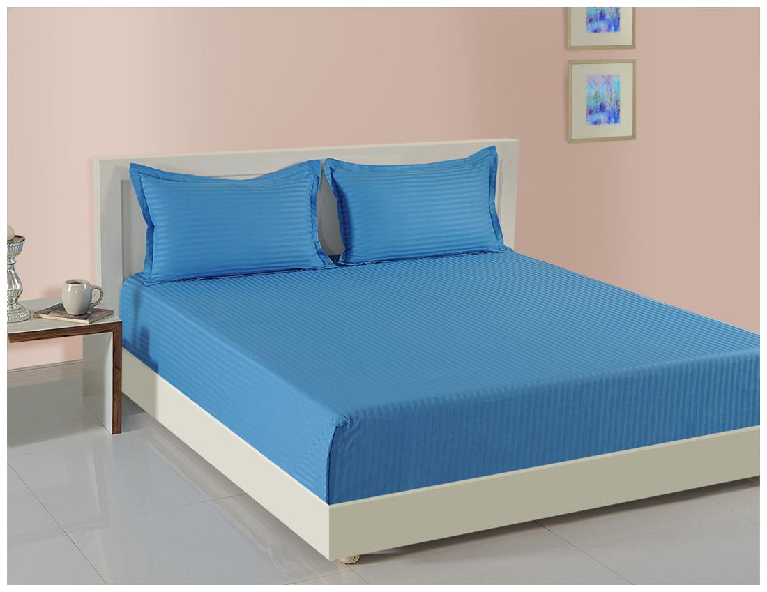 Swayam Cotton Solid Double Size Bedsheet 160 TC ( 1 Bedsheet With 2 Pillow Covers Blue )
Swayam Cotton Solid Double Size Bedsheet 160 TC ( 1 Bedsheet With 2 Pillow Covers Blue )