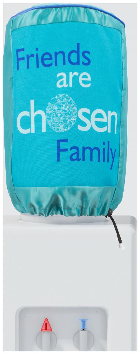 Swayam Friends are chosen Family Digitally Printed 20 Ltr Water Dispenser Bottle Cover- Turq
Swayam Friends are chosen Family Digitally Printed 20 Ltr Water Dispenser Bottle Cover- Turq