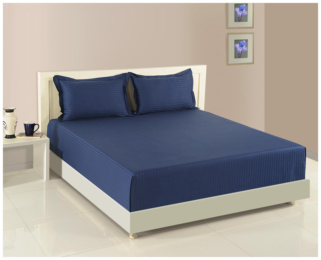 Swayam Cotton Solid Double Size Bedsheet 160 TC ( 1 Bedsheet With 2 Pillow Covers Blue )
Swayam Cotton Solid Double Size Bedsheet 160 TC ( 1 Bedsheet With 2 Pillow Covers Blue )