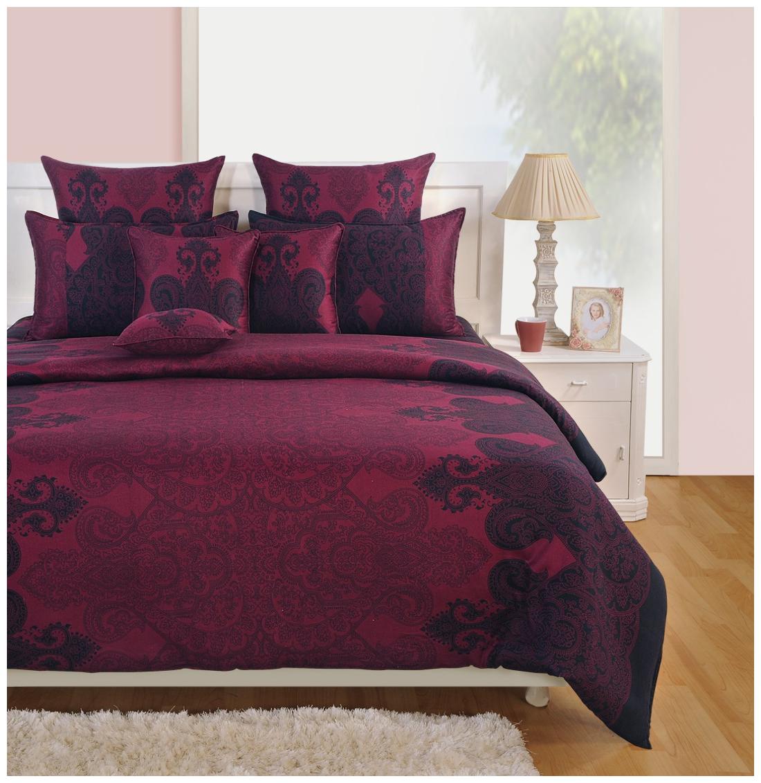 Swayam Satin Embroidered King Size Bedsheet 250 TC ( 1 Bedsheet With 2 Pillow Covers Pink )
Swayam Satin Embroidered King Size Bedsheet 250 TC ( 1 Bedsheet With 2 Pillow Covers Pink )