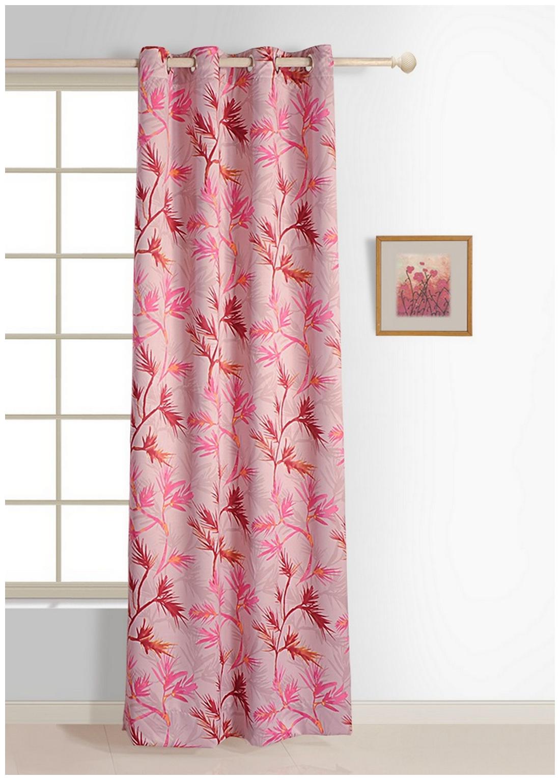Swayam Polyester Long Door Blackout Pink Regular Curtain ( Eyelet Closure Floral )
Swayam Polyester Long Door Blackout Pink Regular Curtain ( Eyelet Closure Floral )