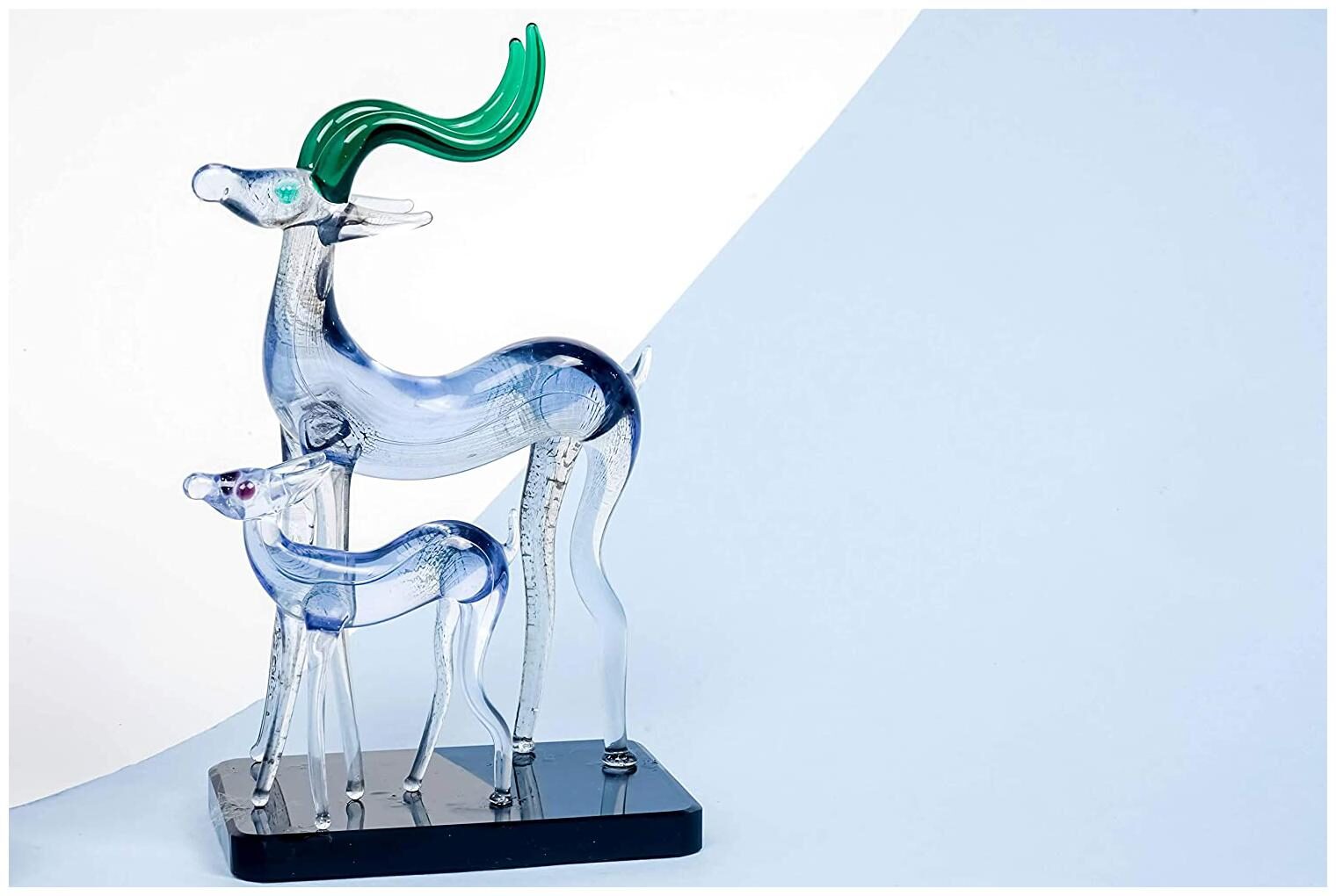 Tailos Pair of Deer Figurine Statue Showpiece Handmade Crystal Showpiece for House Decoration Gift
Tailos Pair of Deer Figurine Statue Showpiece Handmade Crystal Showpiece for House Decoration Gift
