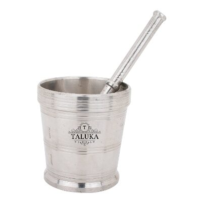 Taluka (3 2 x 3 ) Stainless Steel Mortar and Pestle Simple Mortar And Pestle Crushing and Grinding Pestle Length - 8 inch Kitchen Tools
Taluka (3 2 x 3 ) Stainless Steel Mortar and Pestle Simple Mortar And Pestle Crushing and Grinding Pestle Length - 8 inch Kitchen Tools