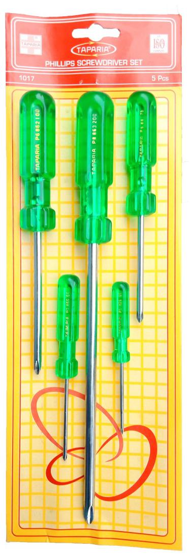 Taparia 1017 screwdriver set phillips 5 pc Combination Screwdriver Set (Pack of 5)
Taparia 1017 screwdriver set phillips 5 pc Combination Screwdriver Set (Pack of 5)