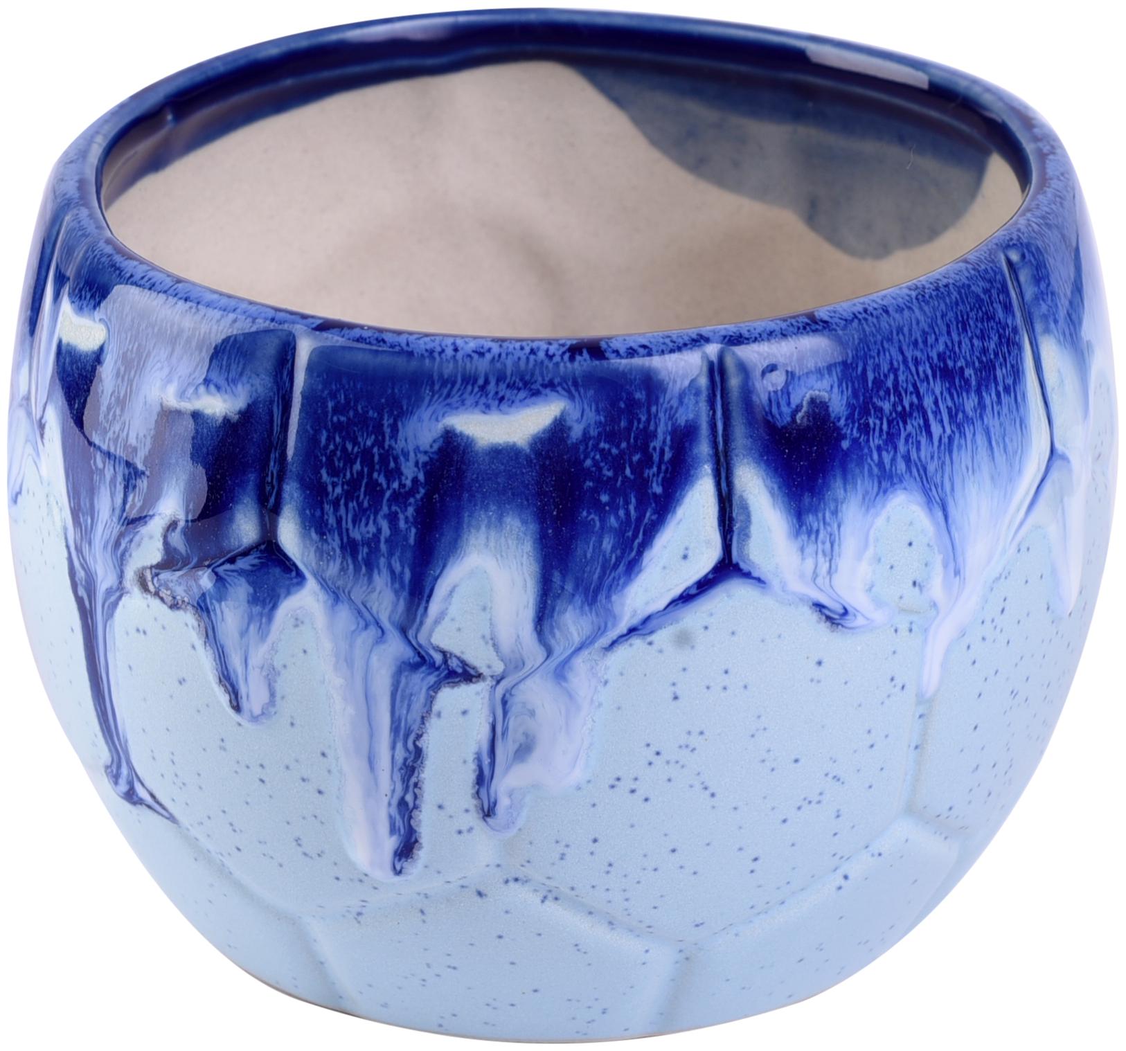 Tashveen Articles Ceramic Planter ( Glazed Sky Blue Football) Indoor planter Outdoor Planter Pot
Tashveen Articles Ceramic Planter ( Glazed Sky Blue Football) Indoor planter Outdoor Planter Pot
