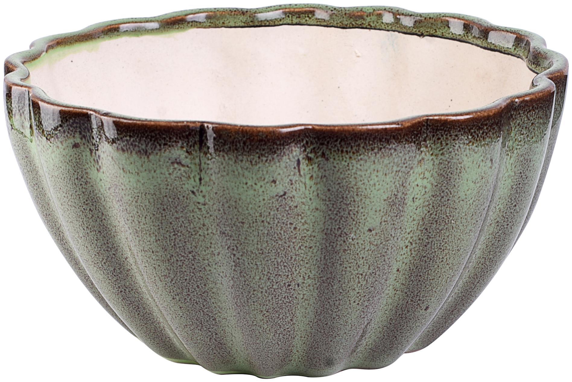 Tashveen Articles Ceramic Planter (Brownish Green Studio Bowl Planter) Indoor planter Outdoor Planter Pot Gamla
Tashveen Articles Ceramic Planter (Brownish Green Studio Bowl Planter) Indoor planter Outdoor Planter Pot Gamla