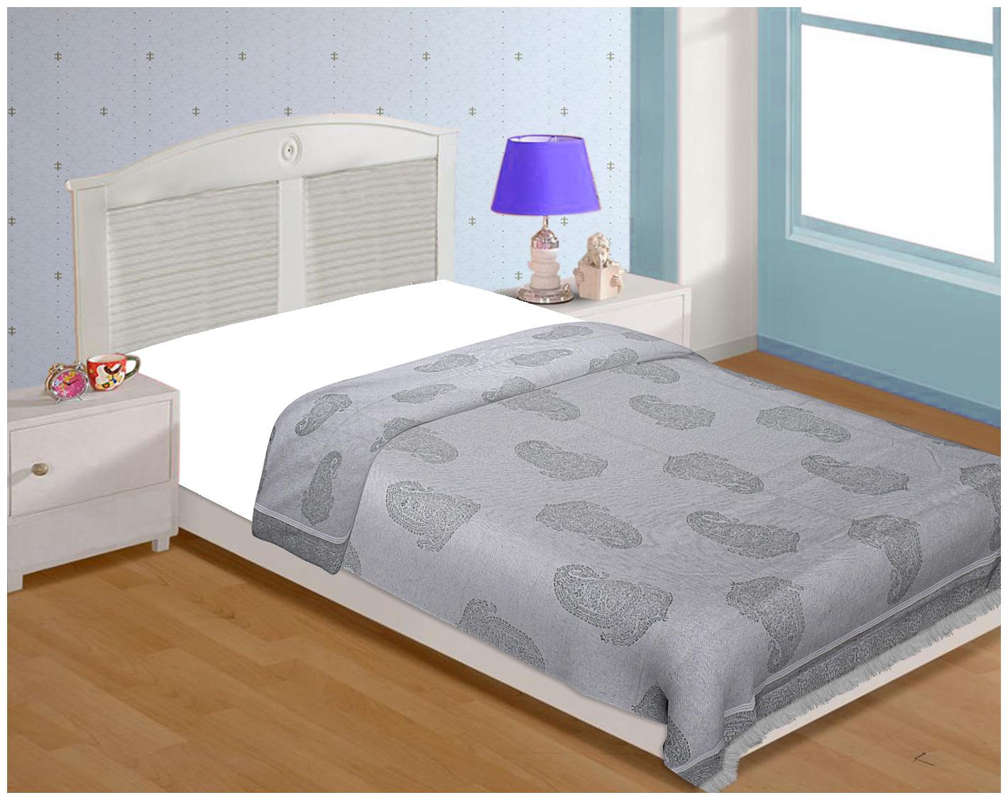 TEXSTYLERS Cotton Geometric Single Size Bedsheet 200 TC ( 1 Bedsheet Without Pillow Covers Grey )
TEXSTYLERS Cotton Geometric Single Size Bedsheet 200 TC ( 1 Bedsheet Without Pillow Covers Grey )
